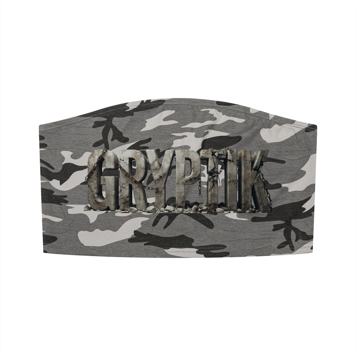 Women’s Camo Cropped Tube Top