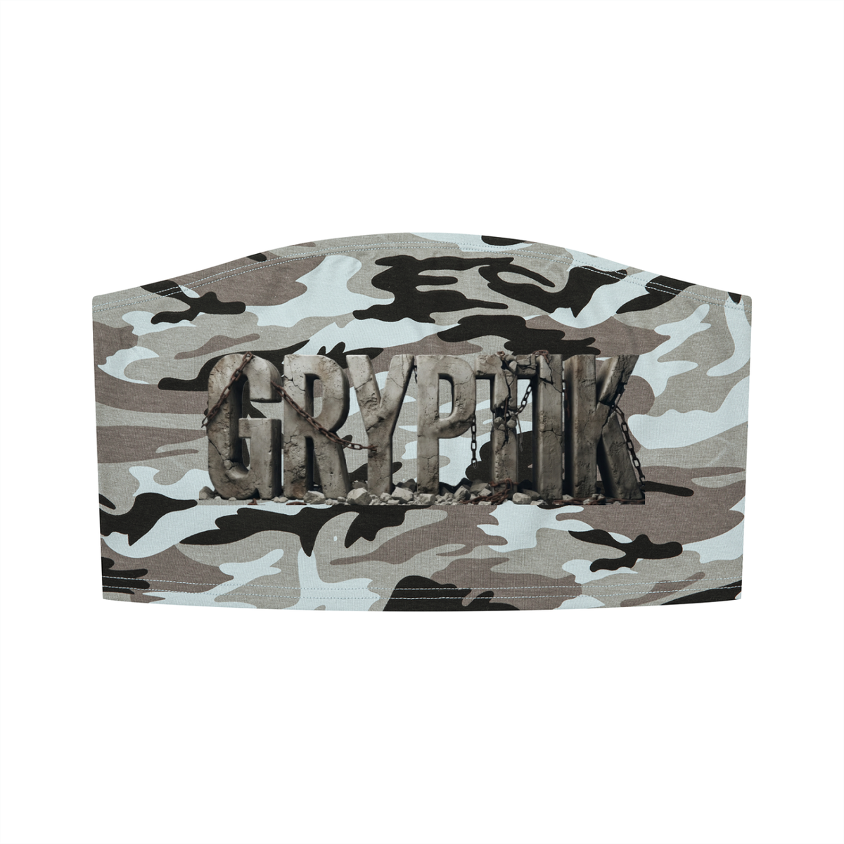 Women’s Camo Cropped Tube Top