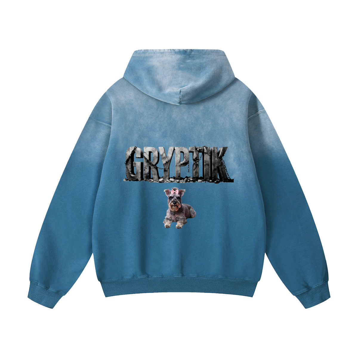 Princess Schnauzer Heavyweight Sunfade Oversized Hoodie