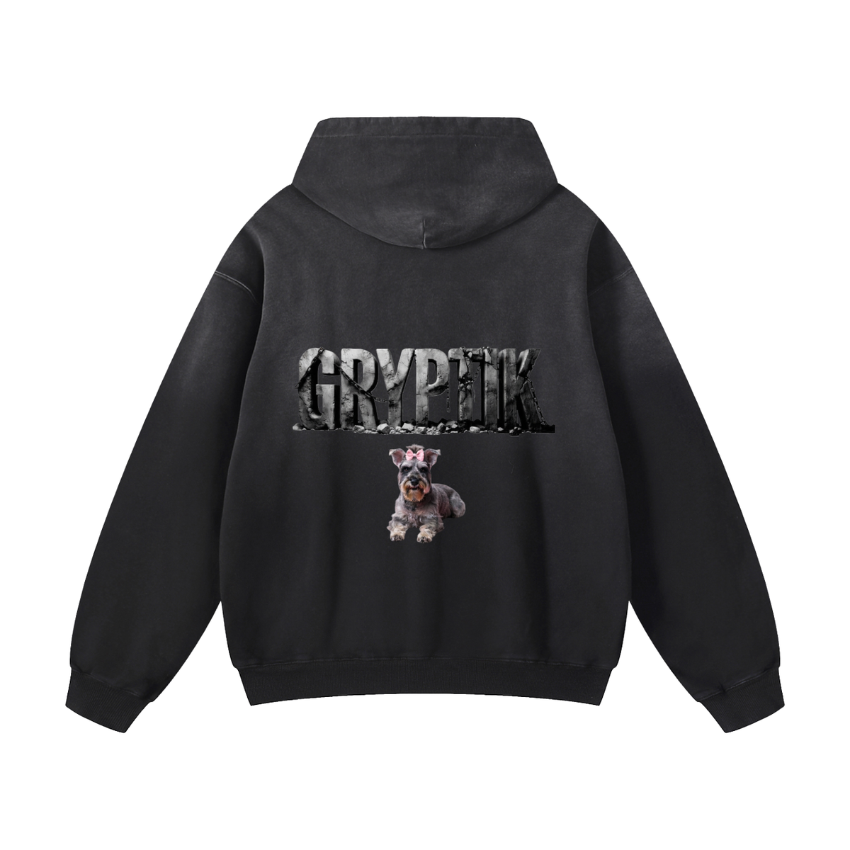 Princess Schnauzer Heavyweight Sunfade Oversized Hoodie