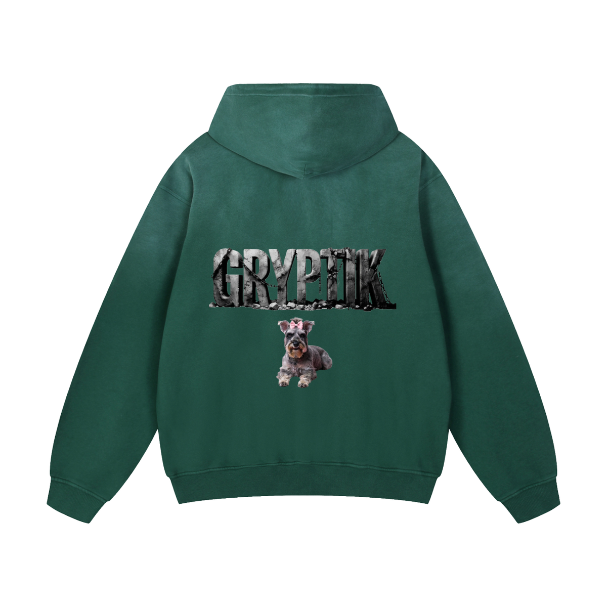Princess Schnauzer Heavyweight Sunfade Oversized Hoodie