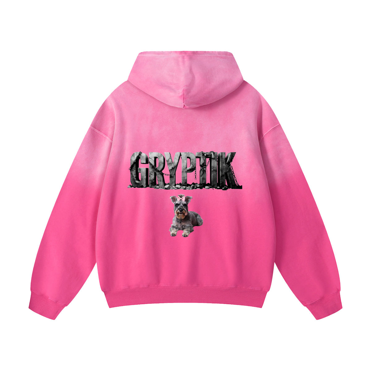 Princess Schnauzer Heavyweight Sunfade Oversized Hoodie