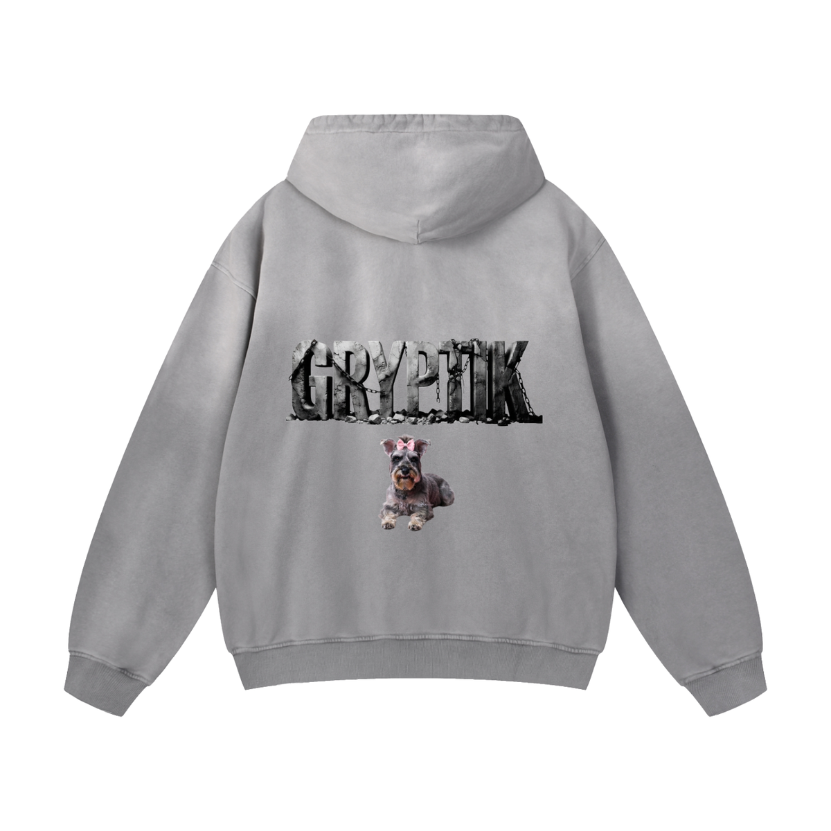 Princess Schnauzer Heavyweight Sunfade Oversized Hoodie